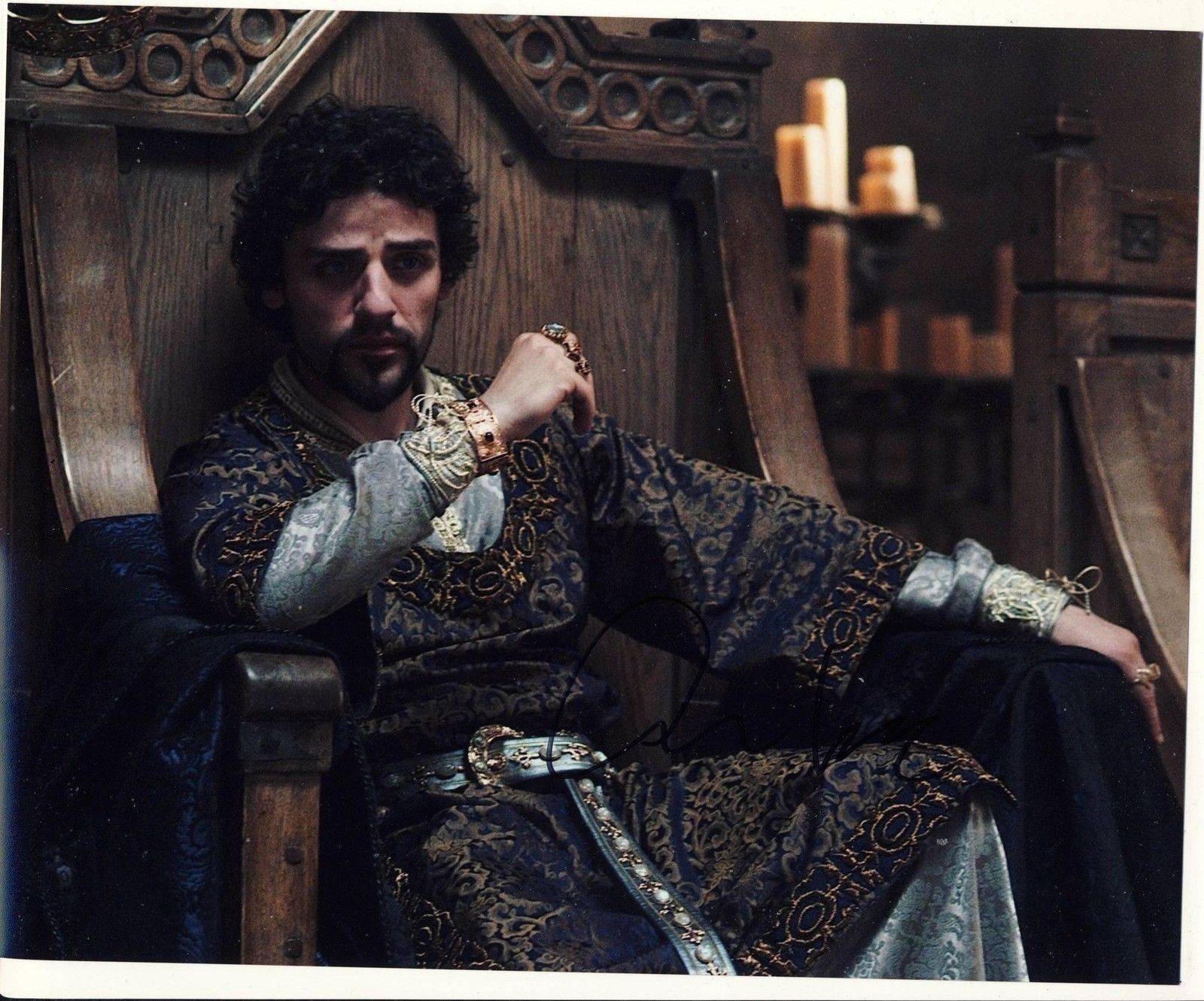 Oscar Isaac Autograph ROBIN HOOD Signed 8x10 Photo Poster painting AFTAL [5236]