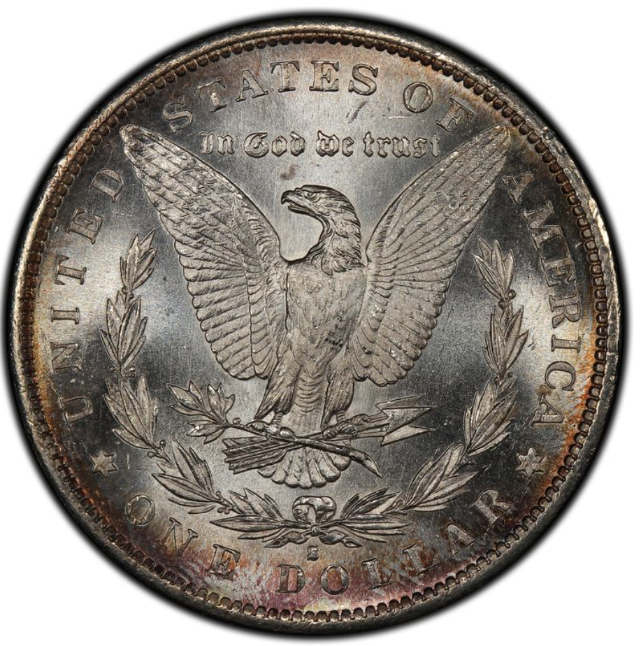 1890-S Morgan Silver Dollar