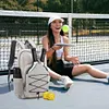 Adjustable Racket Bag Lightweight Pickleball Paddle Backpack Daily Commuting Bag