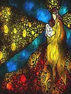 Unsere Dame - Rundbohrer Diamantmalerei - 40*30cm