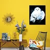 Diamond Painting -DIY Round Drill White Owl