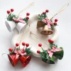 12PCS Christmas Tree New Year Hanging Decor Bells