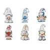 6Pcs Diamond Painting Acrylic Christmas Goblin Fridge Magnet for Home Decor