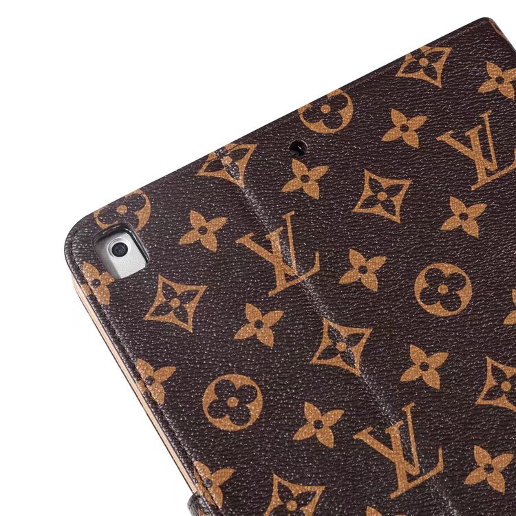 LV Luxury Louis Vuitton Canvas Monogram Leather Fresh Summer Theme Pattern Apple iPad case ProCaseMall