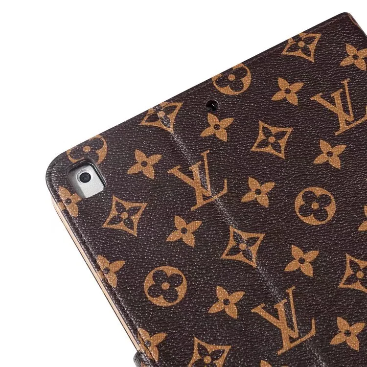 LV Luxury Louis Vuitton Canvas Monogram Leather Fresh Summer Theme Pattern Apple iPad case ProCaseMall
