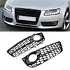 Car Front Bumper Fog Lamp Grille for Audi A5 Coupe/Sportback 2008 2009 2010 2011