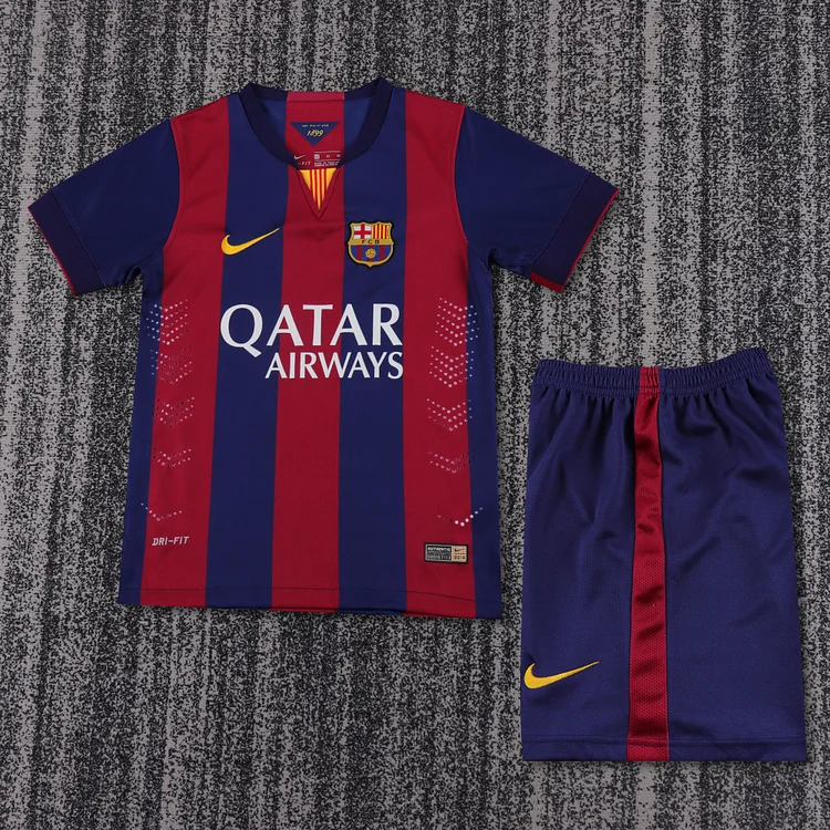 2014-15 Barcelona Home Retro Shirt - Kids Sizes