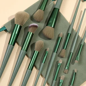 Aprileye Sijiqing 13 pieces makeup brush set lip brush concealer brush eye shadow brush full set of beauty tools