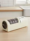 Electric Knife Sharpener with Diamond Abrasives Kitchen Knife Sharpener for Chef