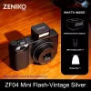 ZENIKO Super Mini ZF08/04 Camera Flash Ricoh Gr3 Sony Zv1 Fuji Nikon Leica And Other Universal Film Digital Micro Single Small Portable External Mini Top Flash