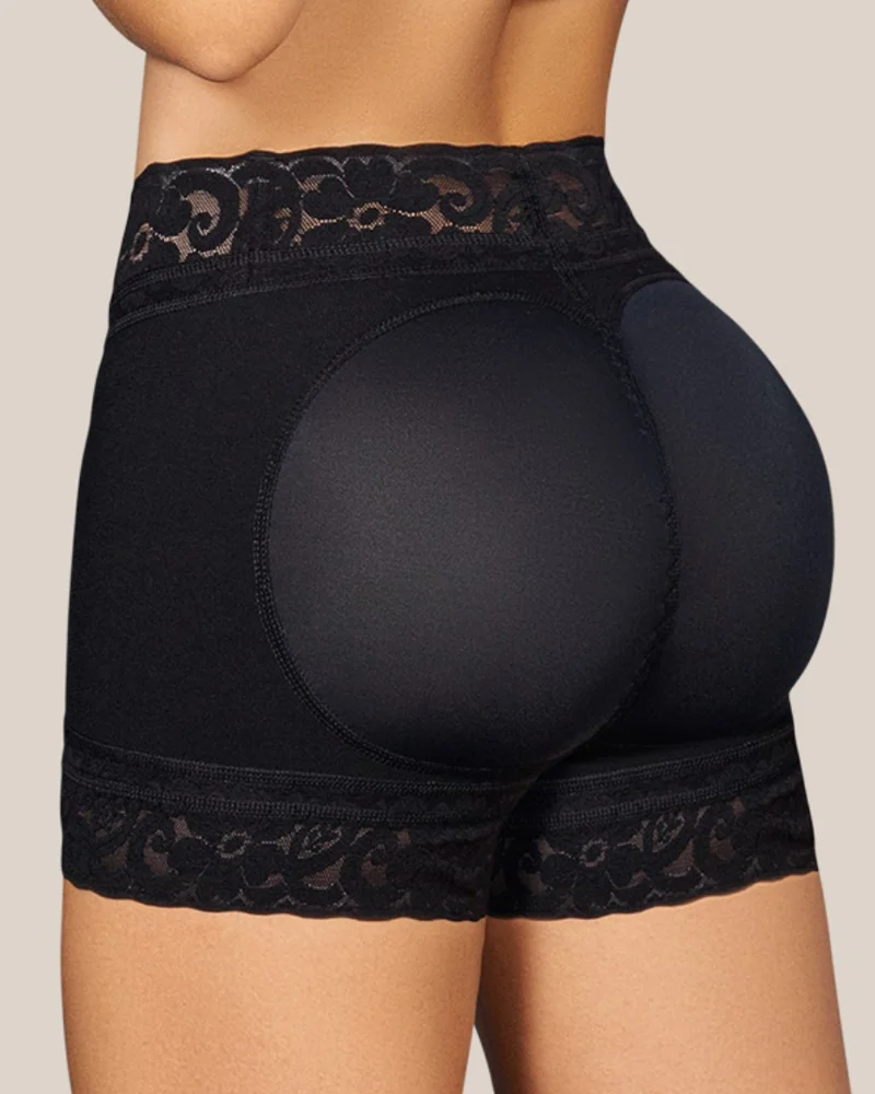 Billionm Natural Enhancement - Invisible Effect Postpartum Shapewear Hip lace plastic shorts