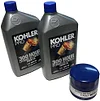 Pro 300 Hour Oil change kit 10W-50 Fit's KT715-KT745 CV620-752 1205001S 2585002 for some Kohler Engines