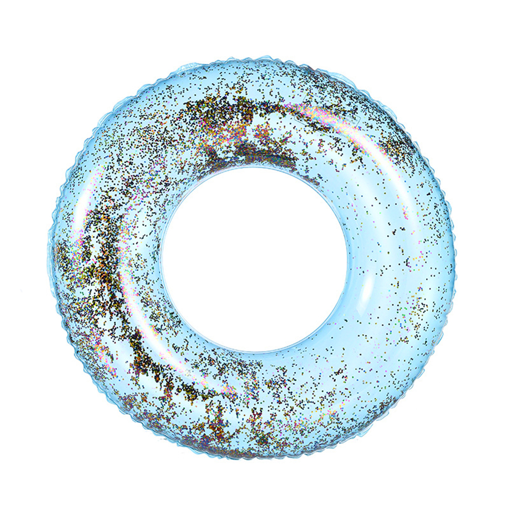 

Inflatable Swimming Rings Sequins Beach Float Water Pool Swim Circle, 80cm, 501 Original