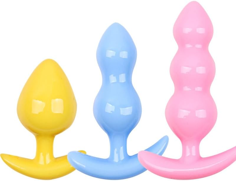 Butt Anal Plug Anus Trainer for Comfortable Long-Term Wear, Soft Silicone