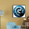 (30*30cm)Whales - Round Partial AB Drill Diamond Painting