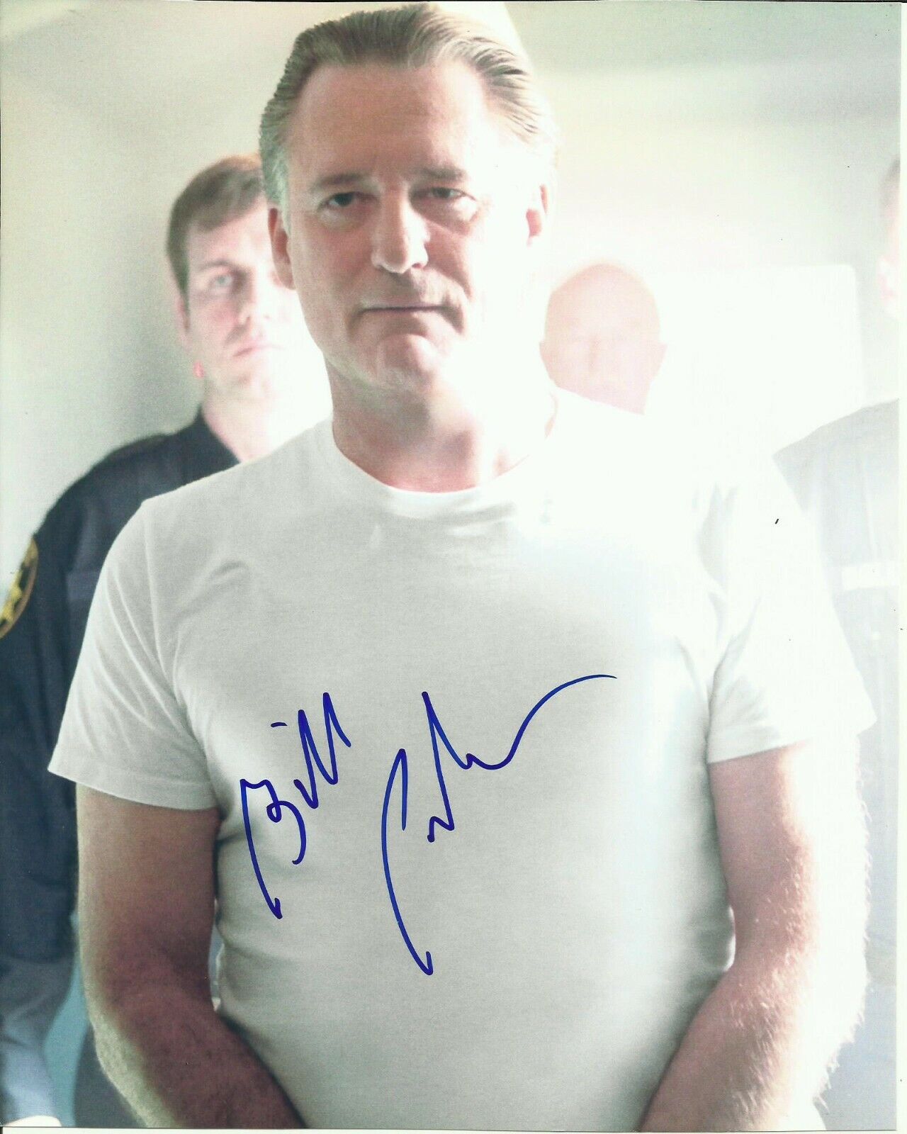 BILL PULLMAN SIGNED TORCHWOOD Photo Poster painting UACC REG 242 FILM AUTOGRAPHS