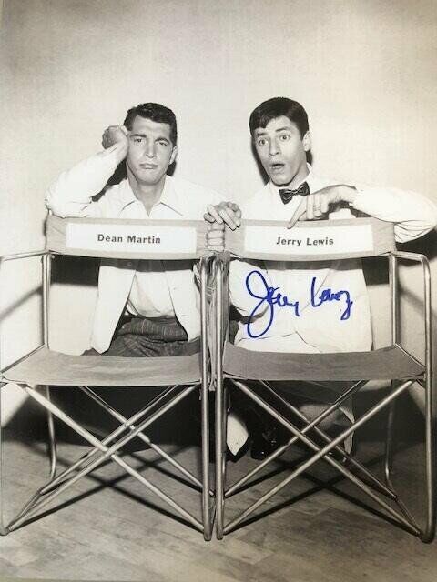 Jerry Lewis (1926-2017) 11X14#2 original signed Photo Poster painting