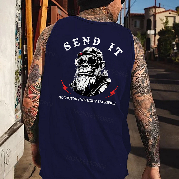 Send It No Victory Without SacrificeT Tank Top