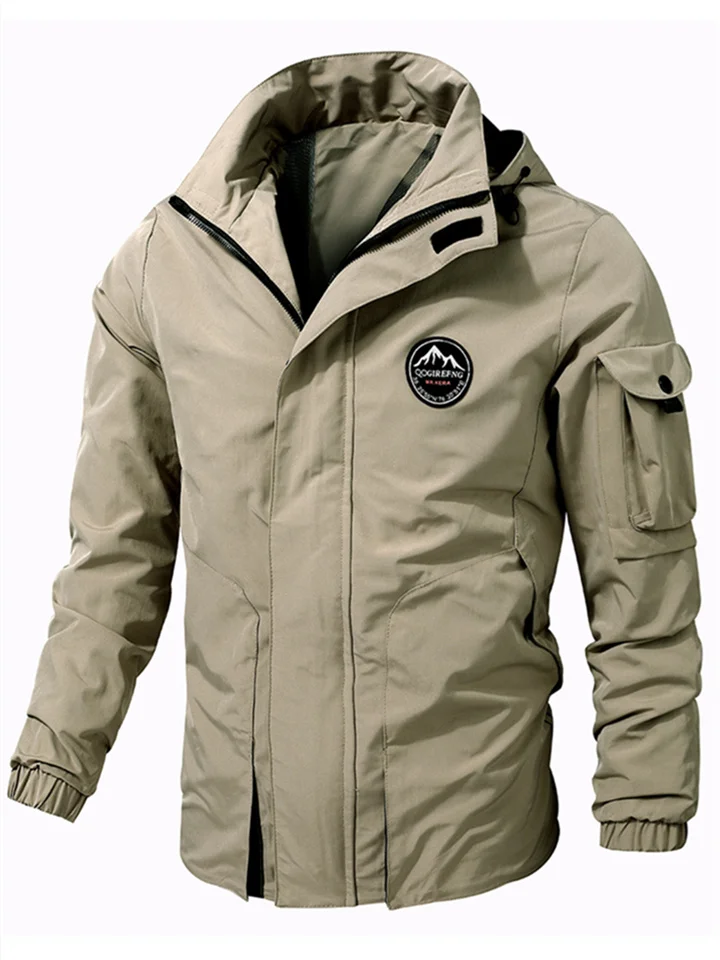 Men's Casual Loose Windproof Breathable Coat | 168DEAL
