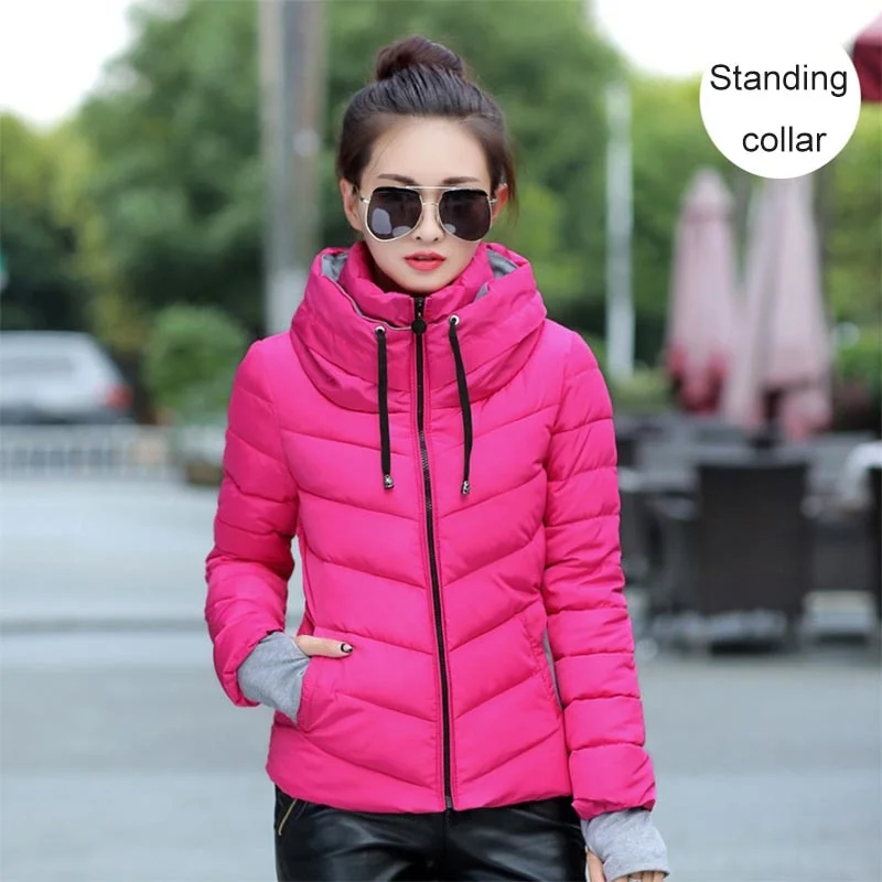 NEEDBO Women Down Jacket Brands Plus Size Winter Ultra Light Down Jacket Women High Quality Jacket Woman Coat Warm Slim Jacket