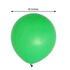 10 Pack | 18" Matte Pastel Green Helium or Air Latex Party Balloons