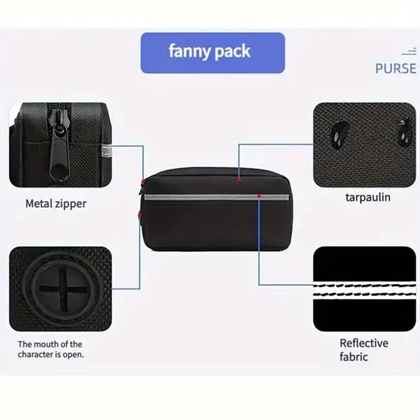 🔥Mother's Day Sale -Hands Free Dog Leash with Zipper Pouch