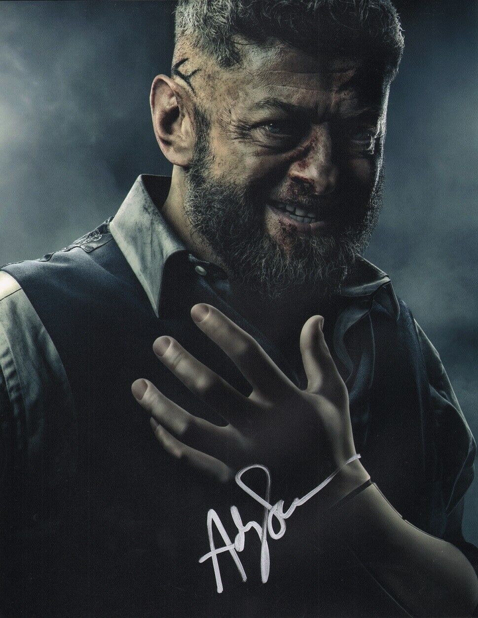 ANDY SERKIS Authentic Hand-Signed BLACK PANTHER - Ulysses Klaue