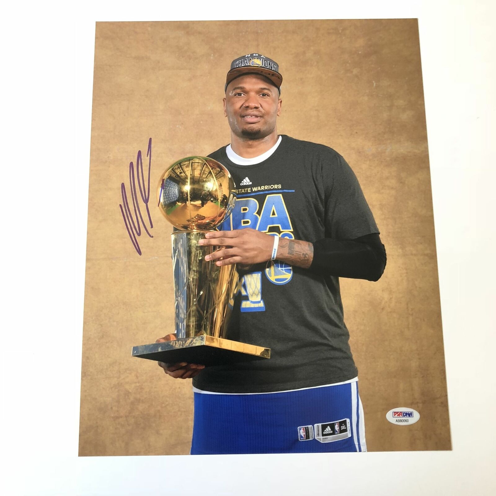 Marreese Speights signed 11x14 Photo Poster painting PSA/DNA Golden State Warriors Autographed