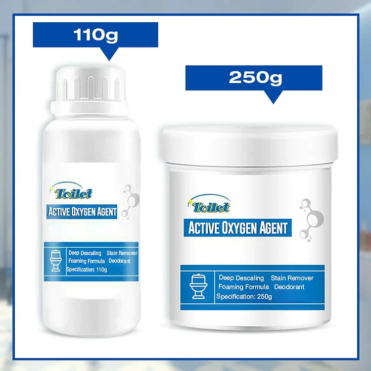 🚽 Toilet Active Oxygen 💦 Powerful cleaning, antibacterial and deodorizing 🛡️