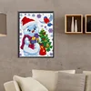 Diamond Painting-DIY Crystal Rhinestone Snowman