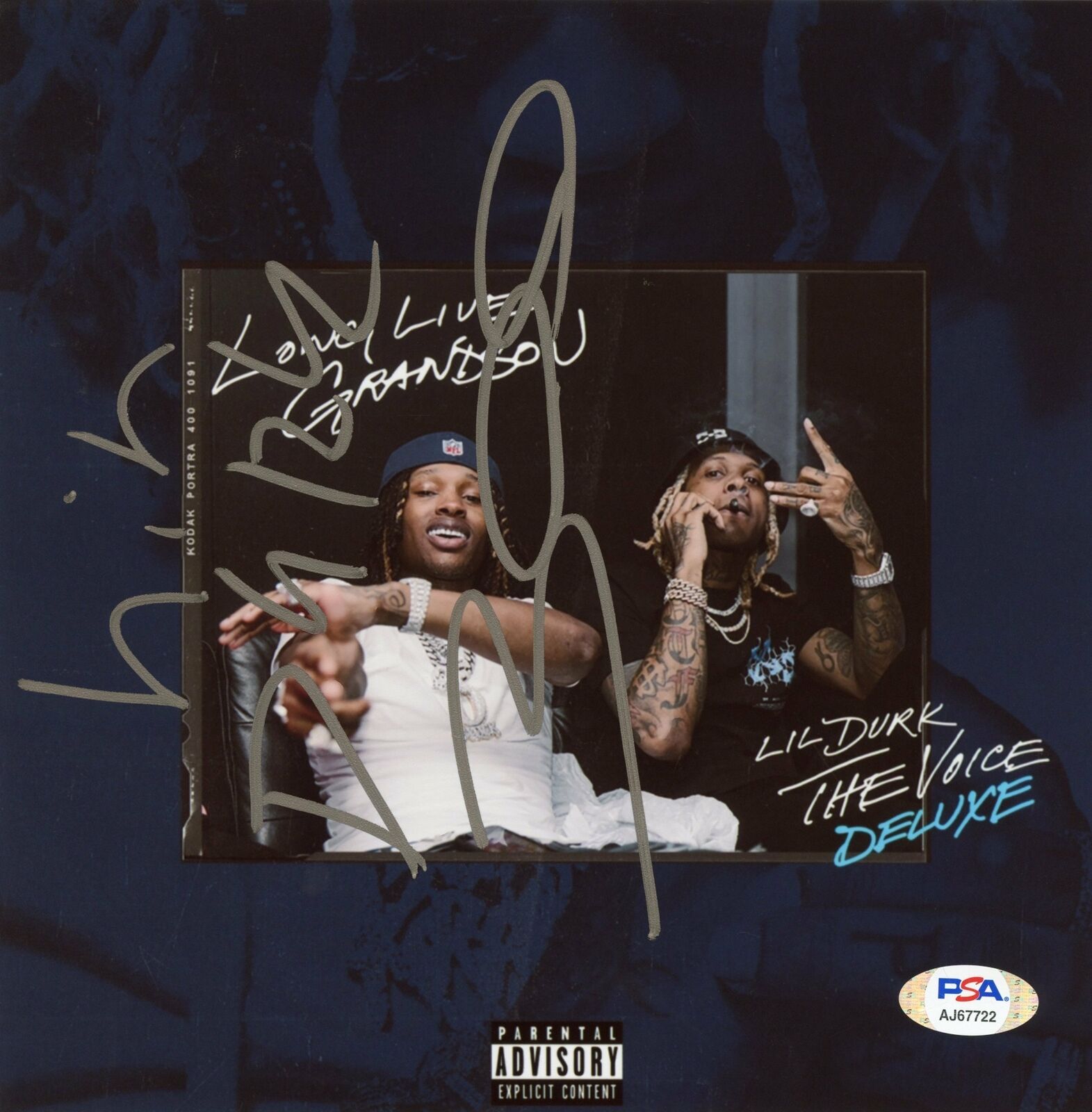 Lil Durk Signed Autographed 8x8 Photo Poster painting The Voice