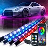 Car Chassis Decoration Colorful Voice-Controlled Atmosphere Light High-Brightness Modified Car Bottom Light Waterproof Flashing Led Streamer Light