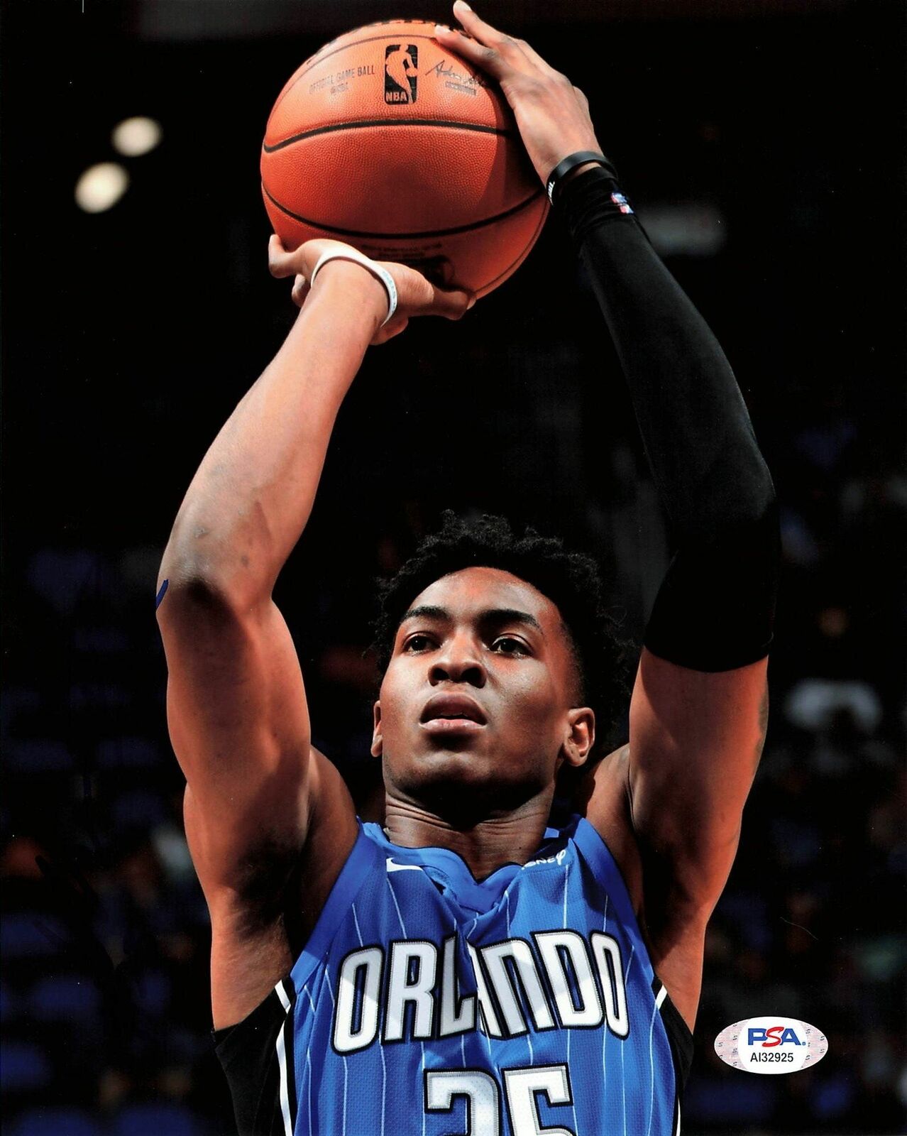 Wesley Iwundu signed 8x10 Photo Poster painting PSA/DNA Orlando Magic Autographed