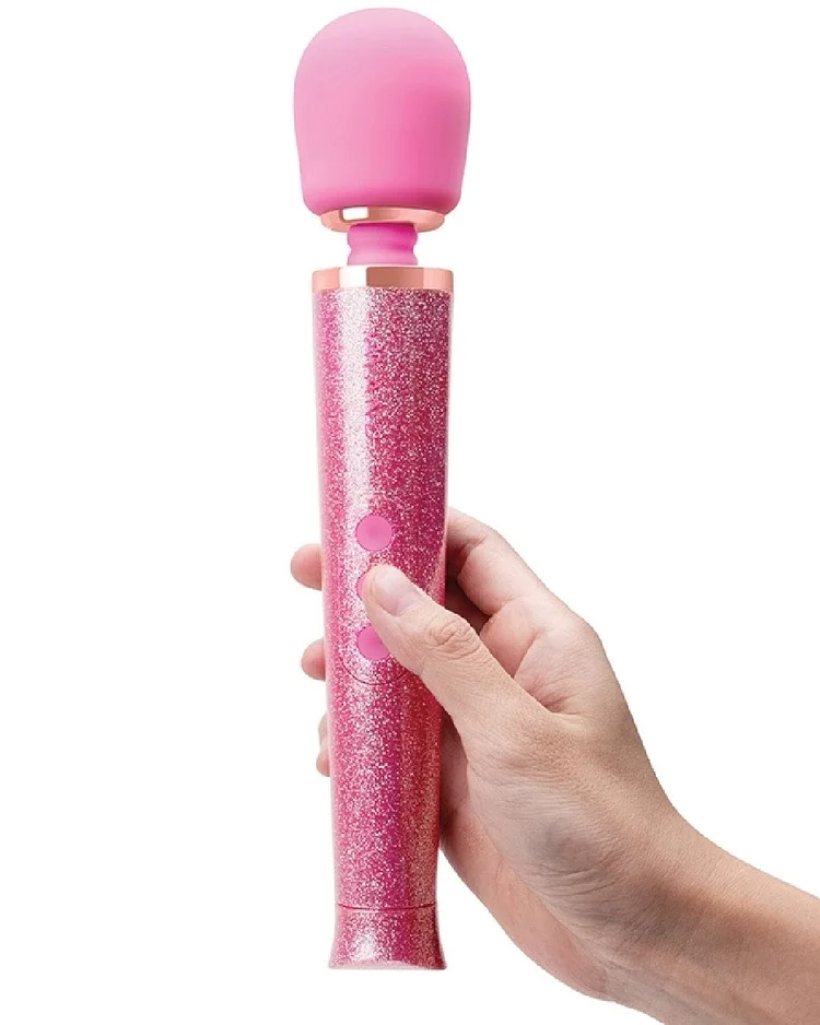 Pornhint All That Glimmers Wand Vibrator Set - Pink