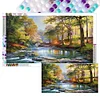 2pcs(70*40cm)Landscape - Full Round Drill Diamond Painting