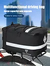 Portable Bicycle Piggyback Bag Waterproof Mtb Rear Bag for Traveling Accessories