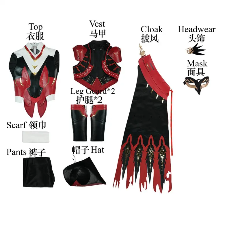 [Wetrose] Pre-Order Wuthering Waves Cristoforo Game Outfit Cosplay Costume