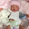 Reborn Twin A 17'' Reborn Silicone Baby Hope Reborn Newborn Baby Doll Girl - RBBI-Myrebornbabydoll® Myrebornbabydoll®