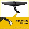 10 Inch Inner Mirror Black Auto Inside Rearview Mirror ABS Glass Car Accessories