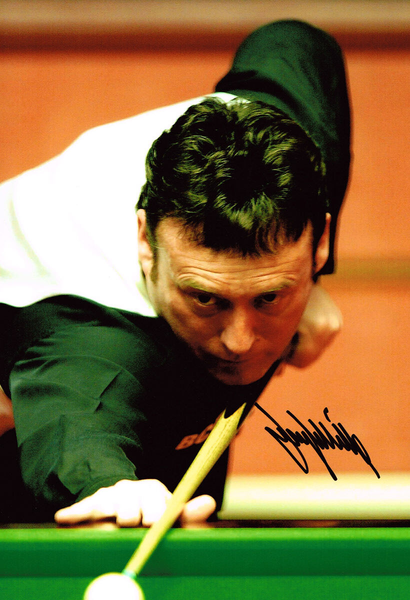 Jimmy White SIGNED Autograph 12x8 Photo Poster painting AFTAL COA Sheffield Crucible Snooker