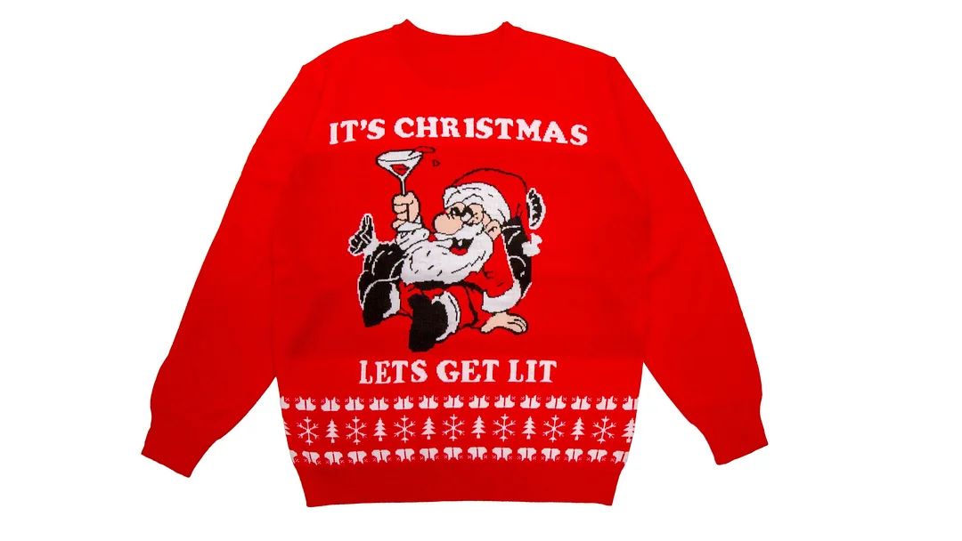 2023 Men's Christmas Spoof Knit Sweater