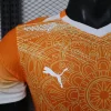 2026 Player Ivory Coast Special Edition Orange Soccer Jersey