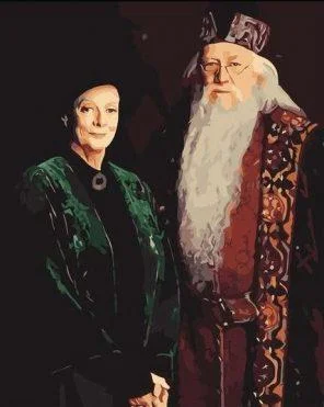 Minerva And Dumbledore - People Paint By Numbers DQ59968