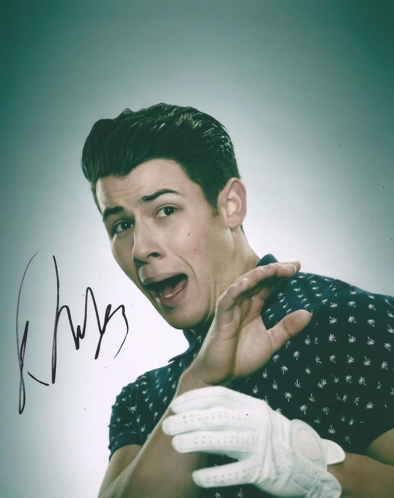 Nick Jonas Signed Scream Queens 10x8 Photo Poster painting AFTAL