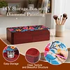 Mandala DIY Diamant Kunst Holz Aufbewahrungsbox Diamond Painting Aufbewahrungsbox