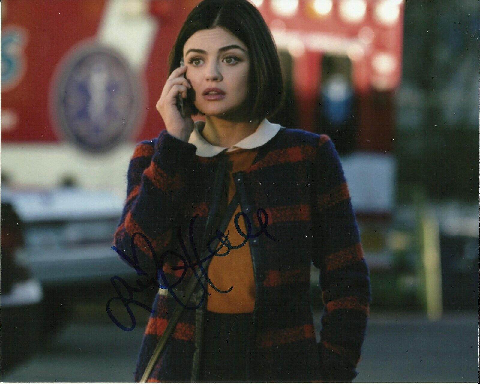 LUCY HALE SIGNED SEXY Photo Poster painting UACC REG 242 (17)