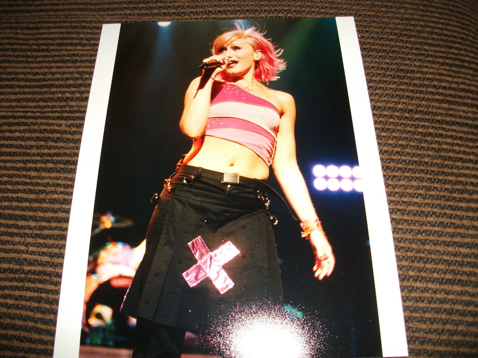 Gwen Stefani No Doubt Color 8x10 Photo Poster painting Music Sexy Promo Rare Live
