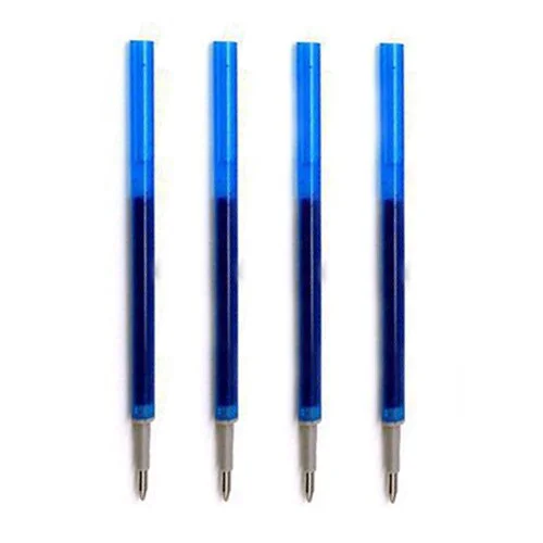 4Pcs/set Rainbow color Erasable pen 0.5mm Blue/Black ink Press Ballpoint Pen for School Office Supplies Stationery