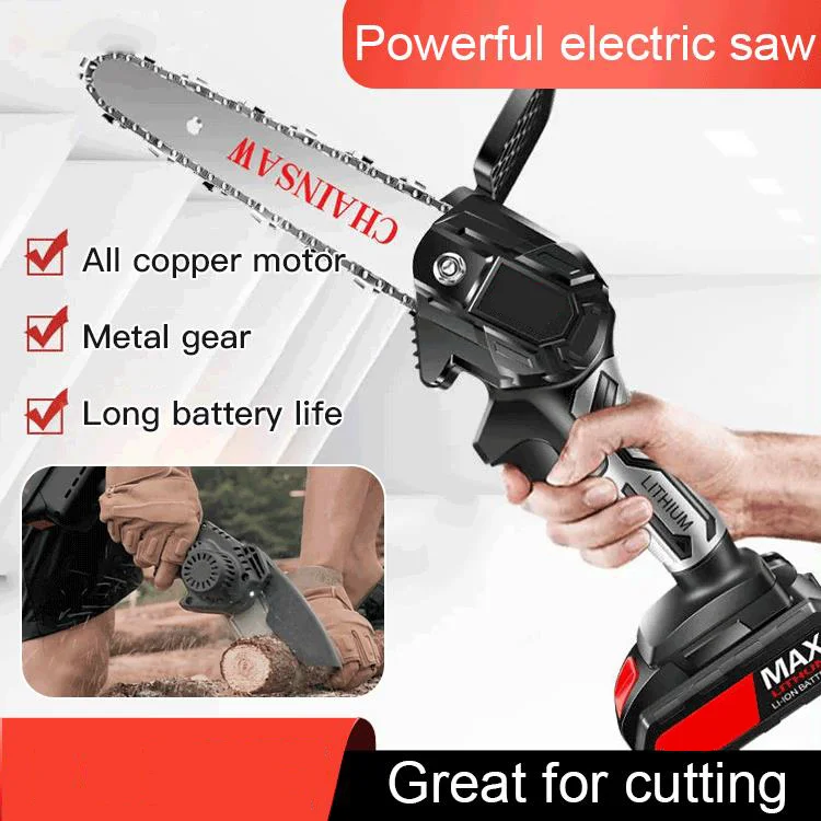 Woodworking Safety Hand Guard Mini Handheld Electric Chain Saw
