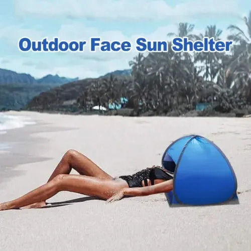 Sun Shelters Instant Sun Shade Canopy Head PopUp Canopy Automatic Shade Tent